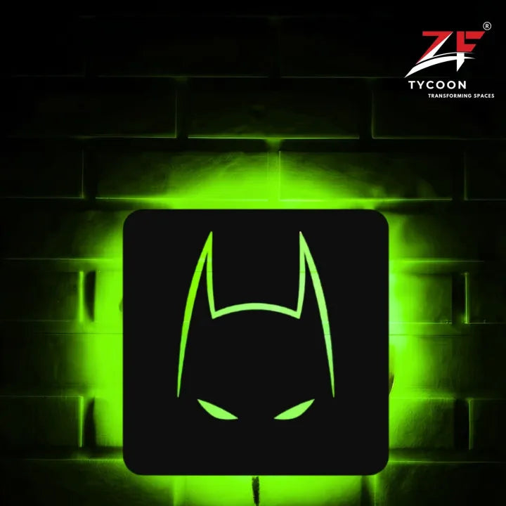 ZF Batman Logo Backlight Lamp lED Wooden 7mm Zrk Imported Sheet