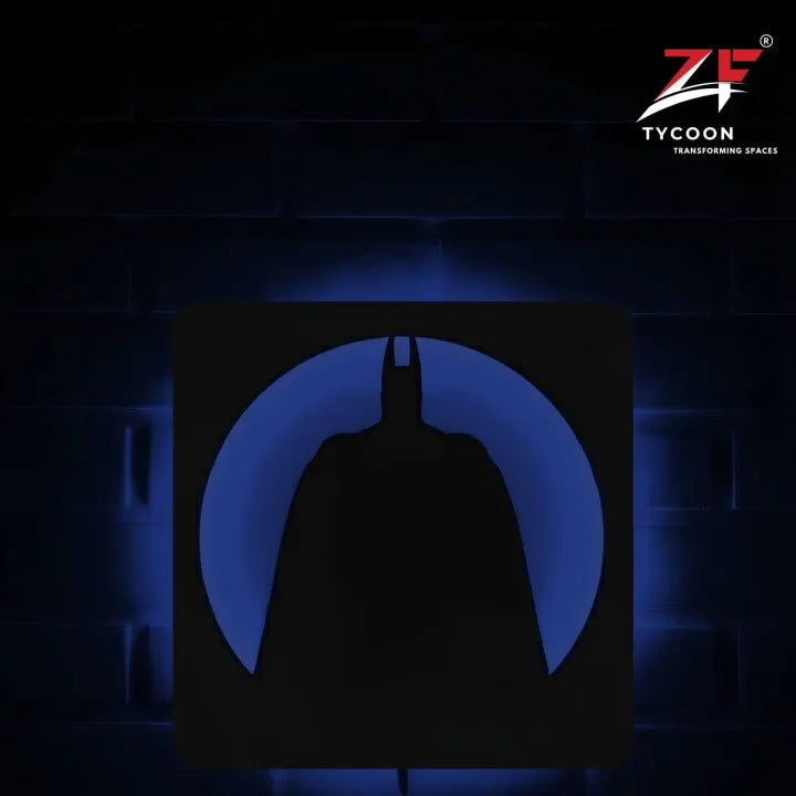 ZF Batman Logo Backlight Lamp lED Wooden 7mm Zrk Imported Sheet