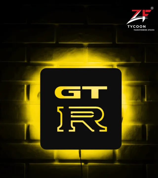 ZF GTR Logo Backlight Lamp lED Wooden 7mm Zrk Imported Sheet LED