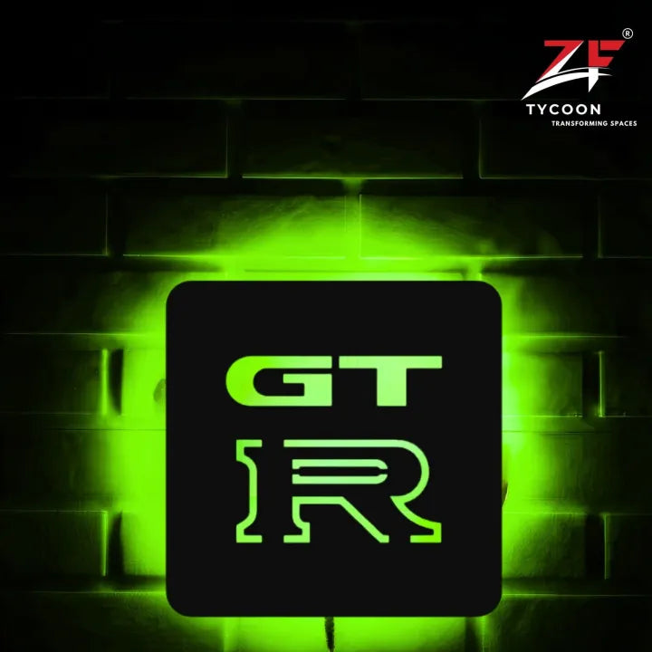 ZF GTR Logo Backlight Lamp lED Wooden 7mm Zrk Imported Sheet LED