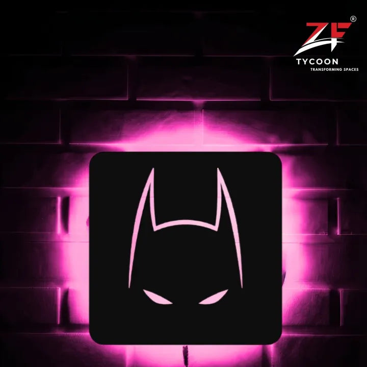 ZF Batman Logo Backlight Lamp lED Wooden 7mm Zrk Imported Sheet