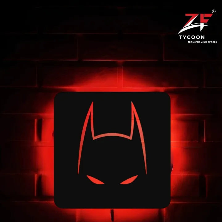 ZF Batman Logo Backlight Lamp lED Wooden 7mm Zrk Imported Sheet