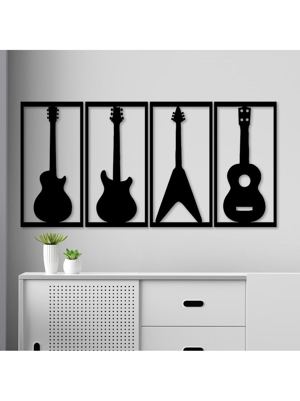 4 Piece Guitar | Wall Art