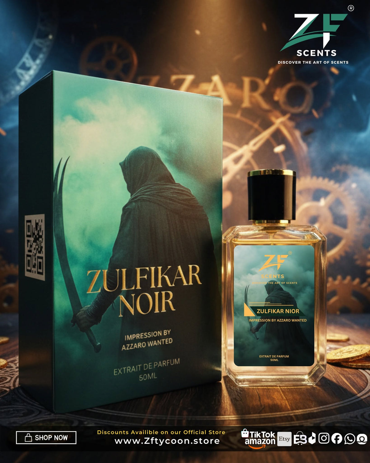 Zulfikar Noir Inspired by Azzaro Wanted
