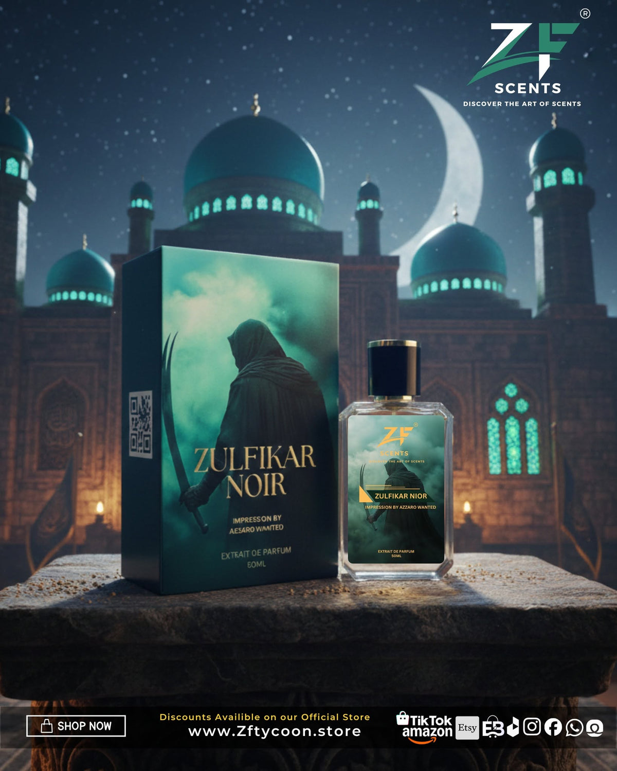 Zulfikar Noir Inspired by Azzaro Wanted