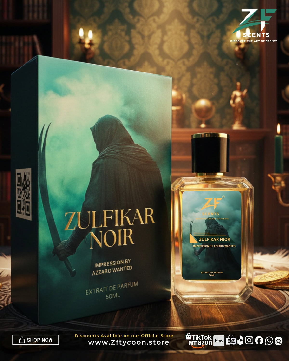 Zulfikar Noir Inspired by Azzaro Wanted