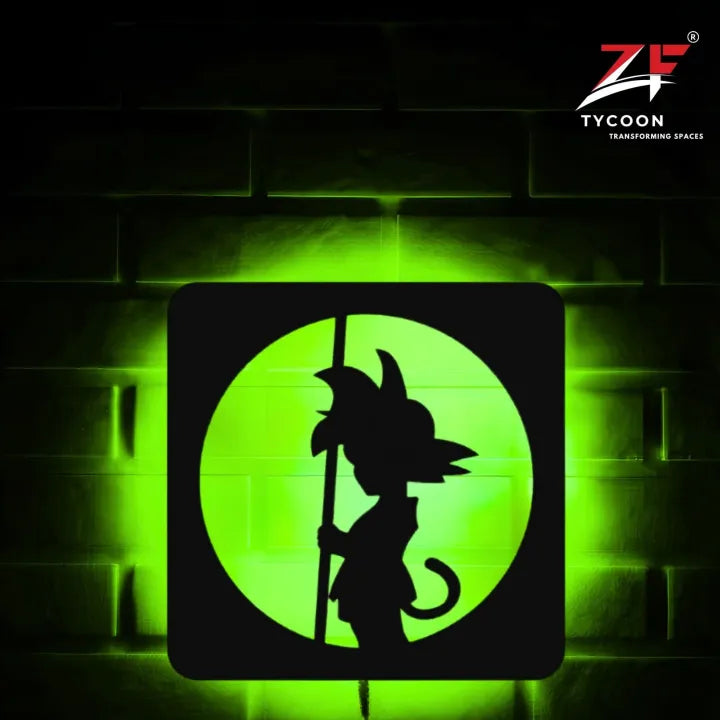 ZF GOKU 16X16 Logo Backlight Lamp lED Wooden 7mm Zrk Imported Sheet