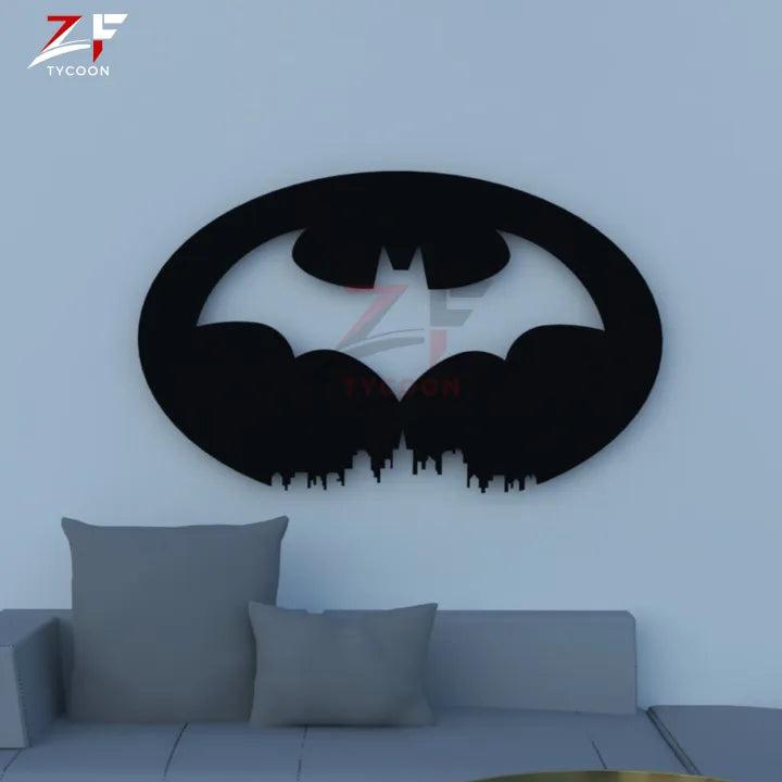 ZF Bat Gotham Inspired Batman LED Wall Decor