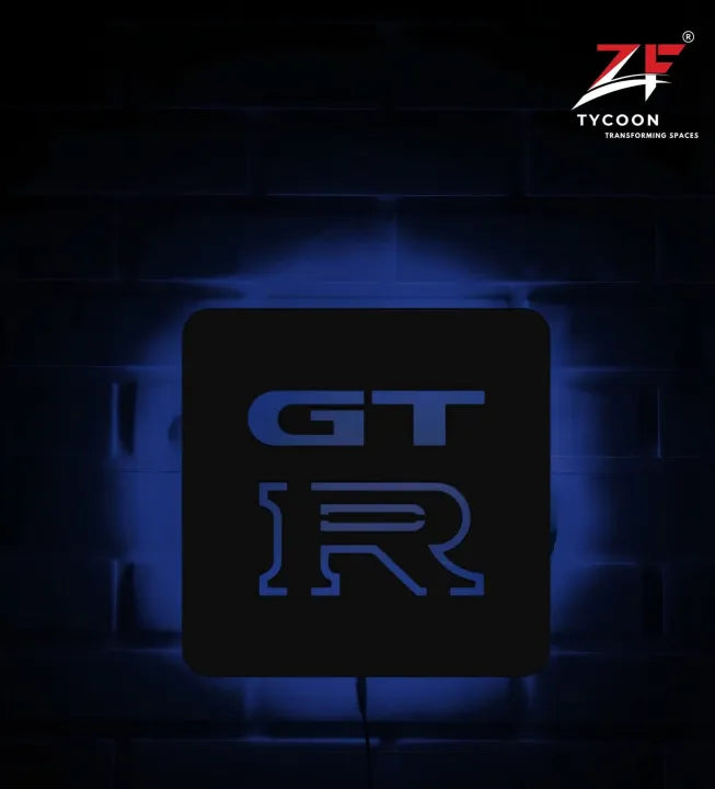 ZF GTR Logo Backlight Lamp lED Wooden 7mm Zrk Imported Sheet LED