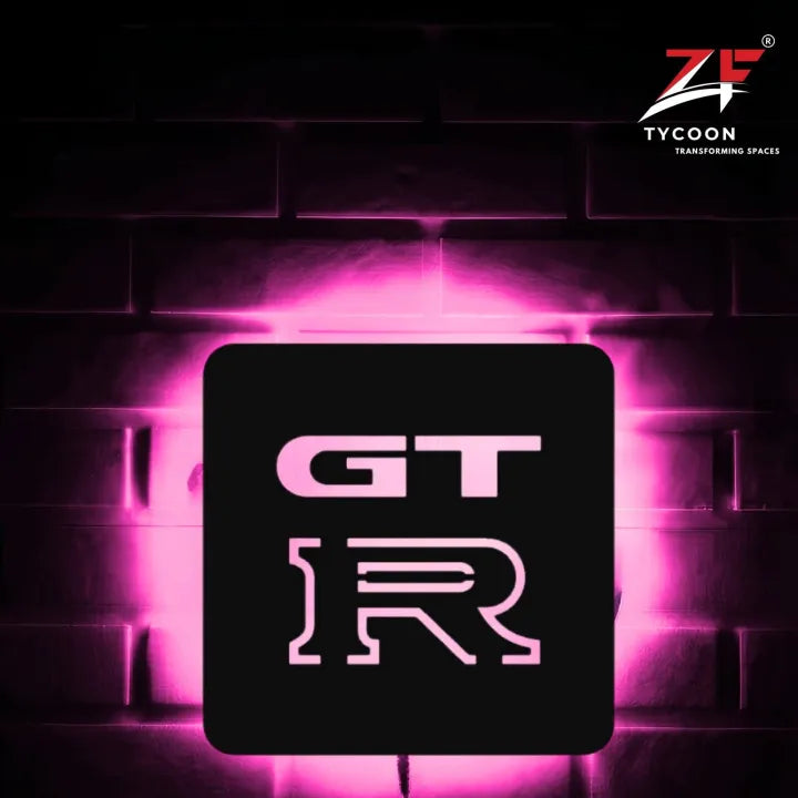 ZF GTR Logo Backlight Lamp lED Wooden 7mm Zrk Imported Sheet LED
