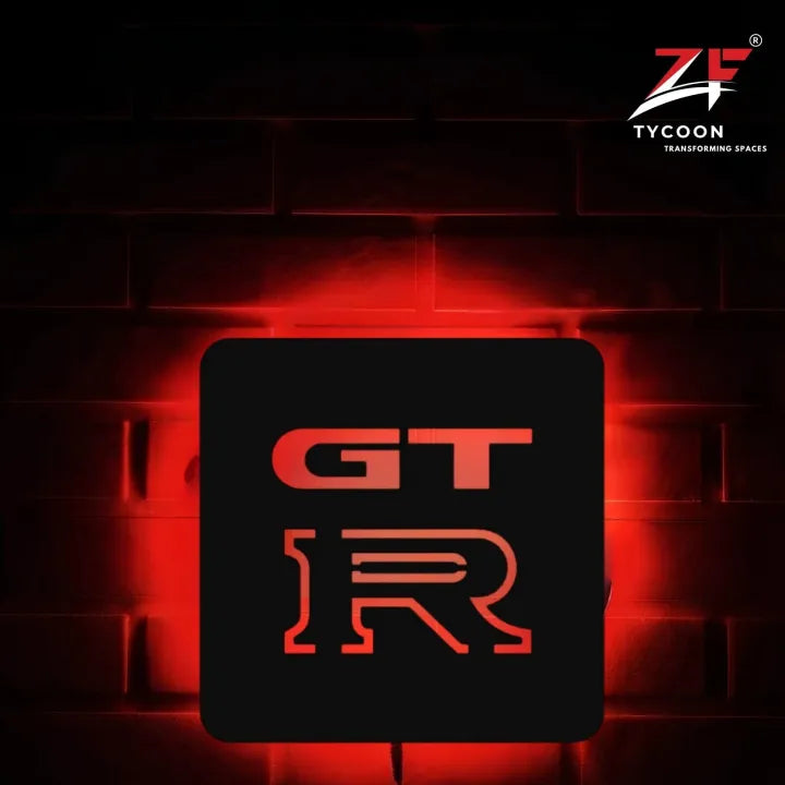 ZF GTR Logo Backlight Lamp lED Wooden 7mm Zrk Imported Sheet LED