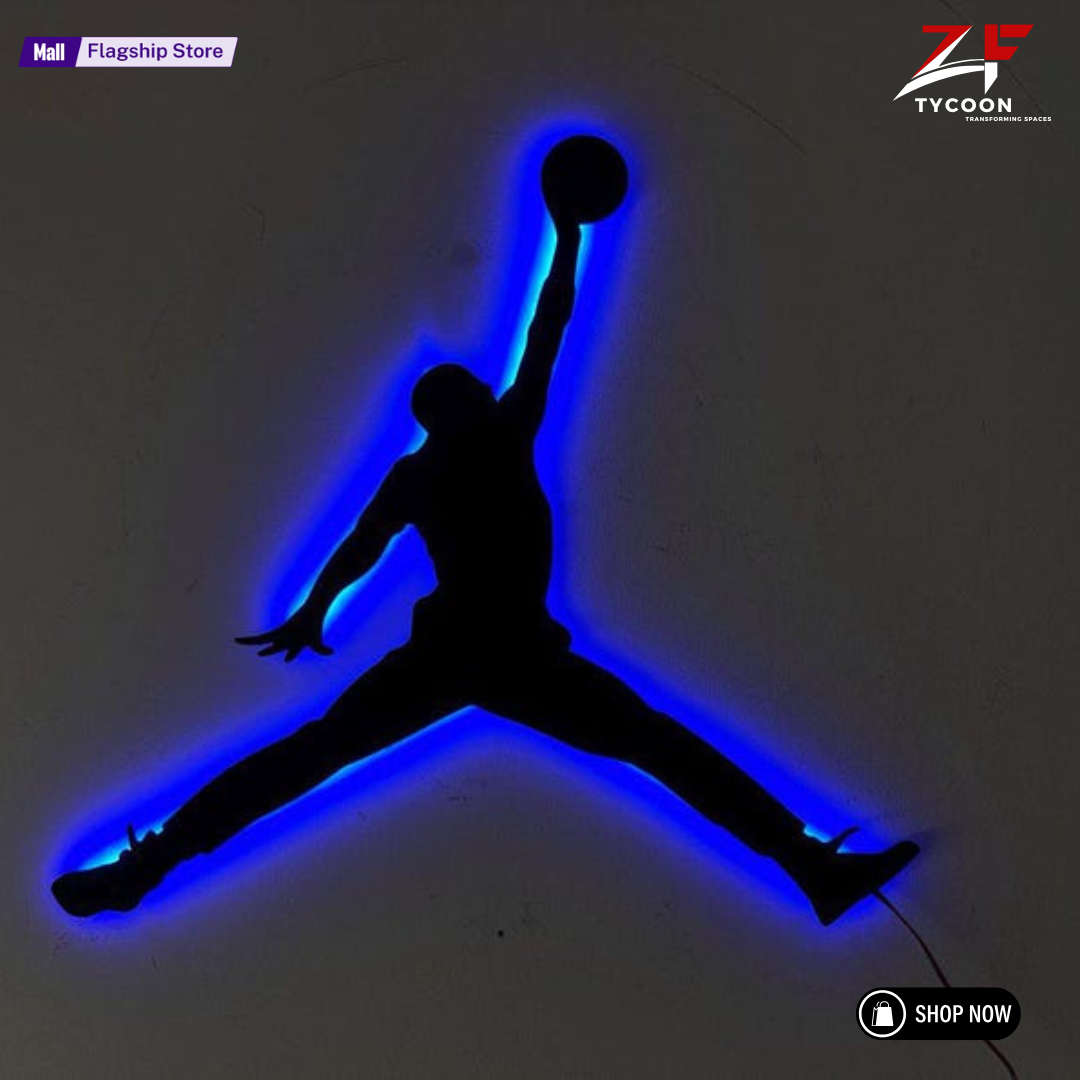 ZF Michael Jordan Jumpman Round Wooden 7mm thickness Imported ZRK