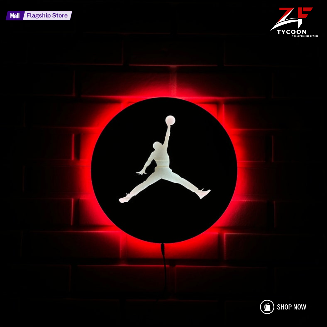 ZF Michael Jordan Jumpman Round Wooden 7mm thickness Imported ZRK