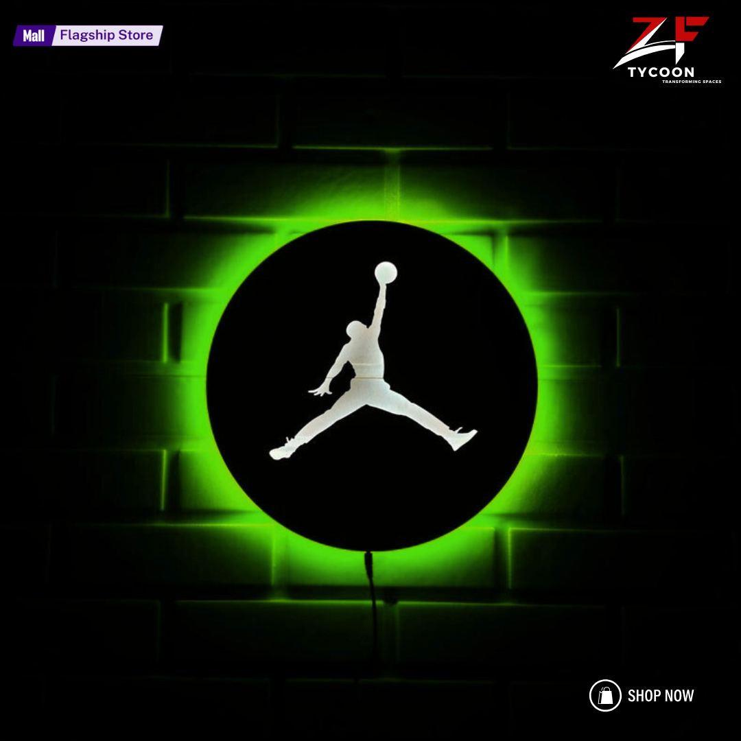 ZF Michael Jordan Jumpman Round Wooden 7mm thickness Imported ZRK