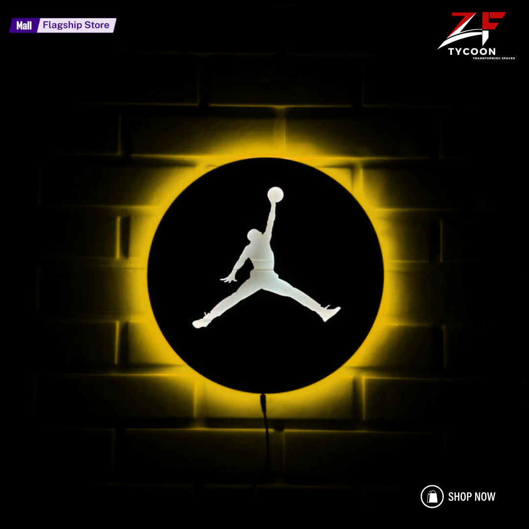 ZF Michael Jordan Jumpman Round Wooden 7mm thickness Imported ZRK
