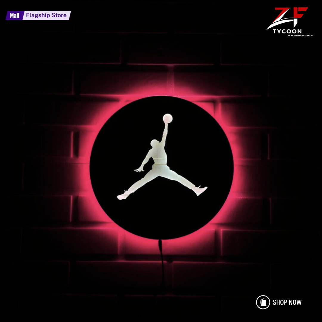 ZF Michael Jordan Jumpman Round Wooden 7mm thickness Imported ZRK