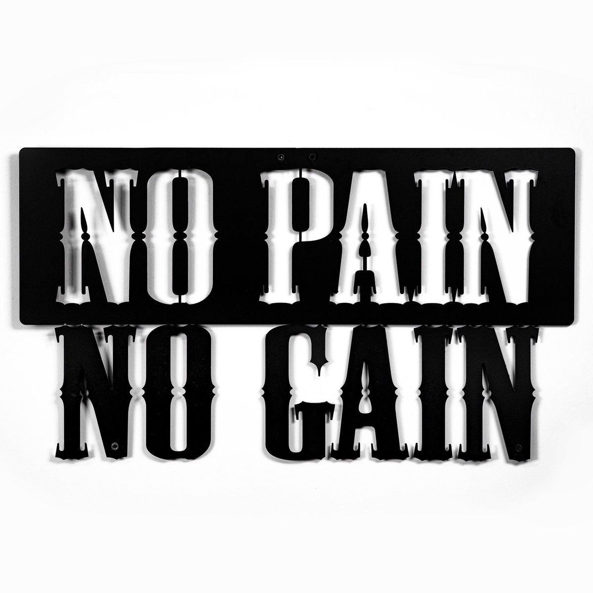 No Pain No Gain | Wall Art | Motivational