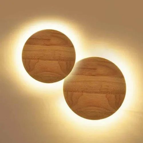 Indoor Wall Light Led Wooden Wall Lamp for Living Room