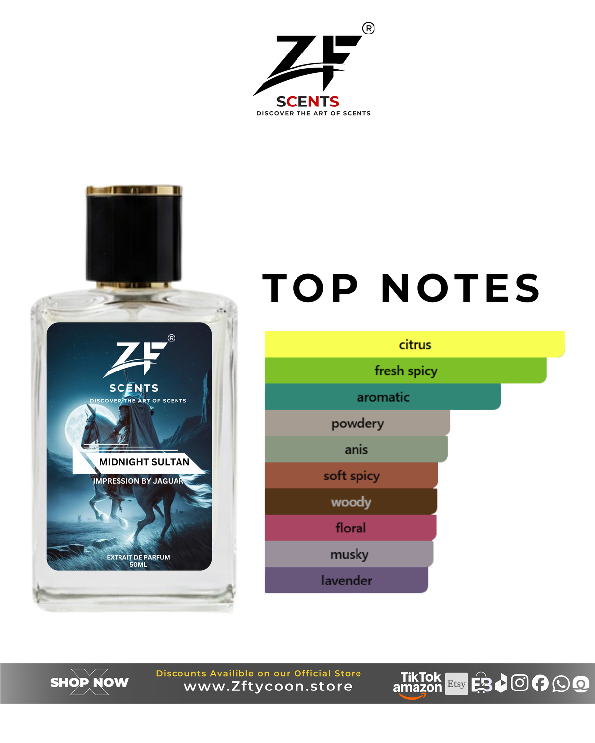 Midnight Sultan  – Impression by Jaguar 50ml