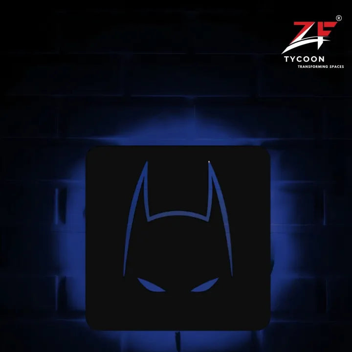 ZF Batman Logo Backlight Lamp lED Wooden 7mm Zrk Imported Sheet