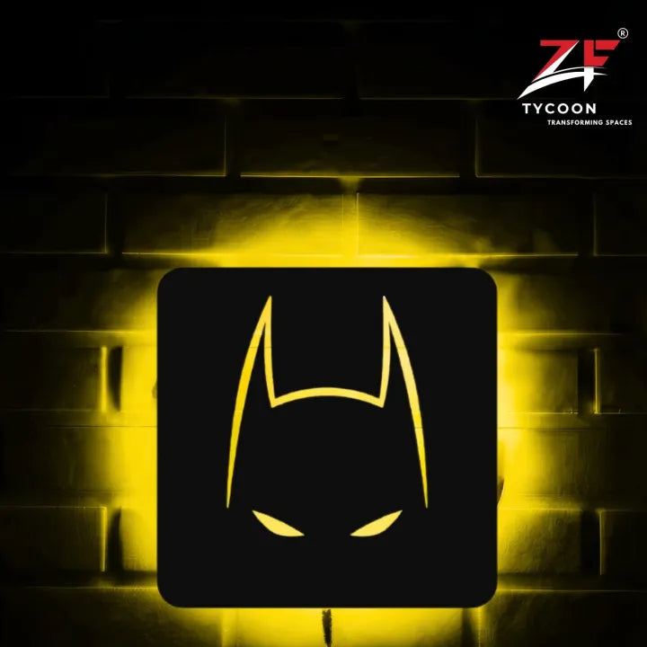 ZF Batman Logo Backlight Lamp lED Wooden 7mm Zrk Imported Sheet