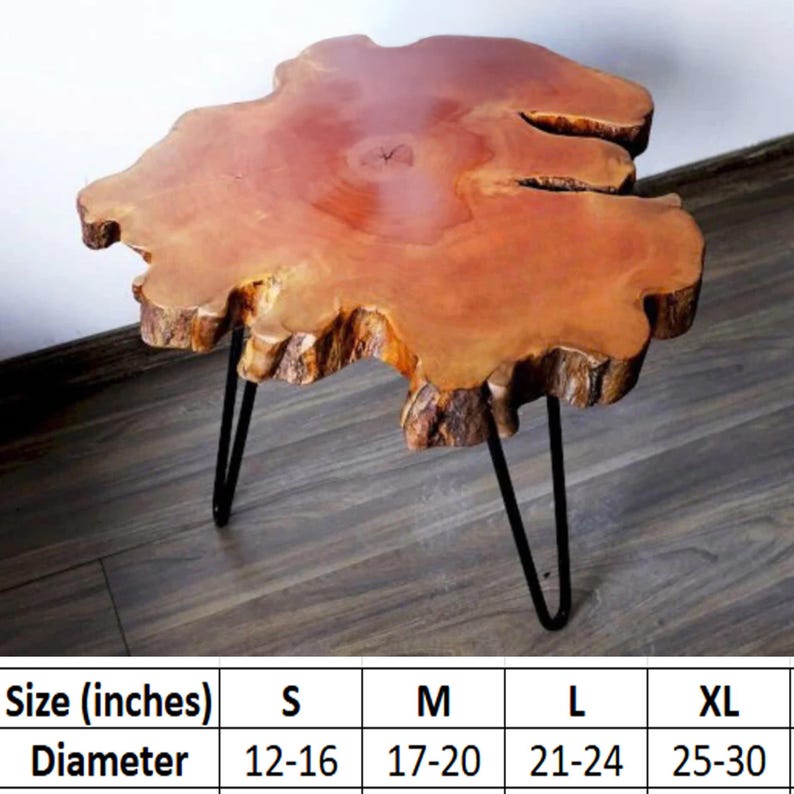 ZF Unique Shape Rustic Round Old Elm end Wooden Coffee Table Retro Accent Center Table for Living Room Easy Assembly (Round)