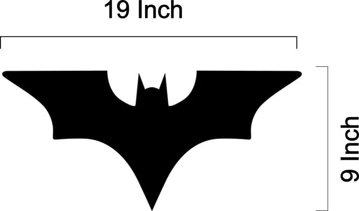 ZF 3D Batman Led Wall Lamp Wooden ZRK 7mm Thickness