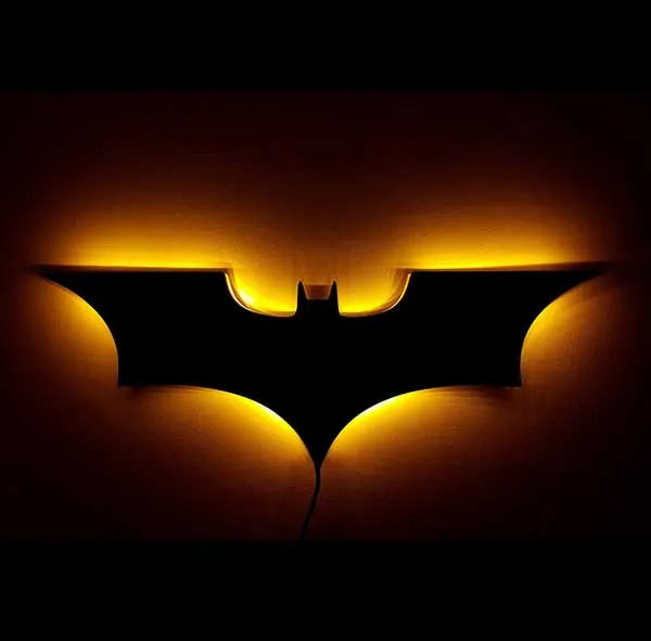 ZF 3D Batman Led Wall Lamp Wooden ZRK 7mm Thickness